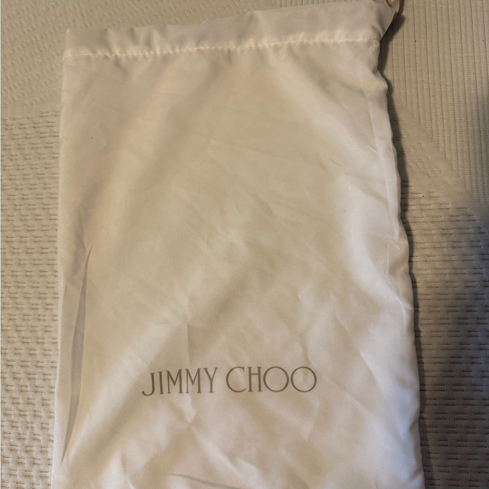 Jimmy Choo White Storage Bag